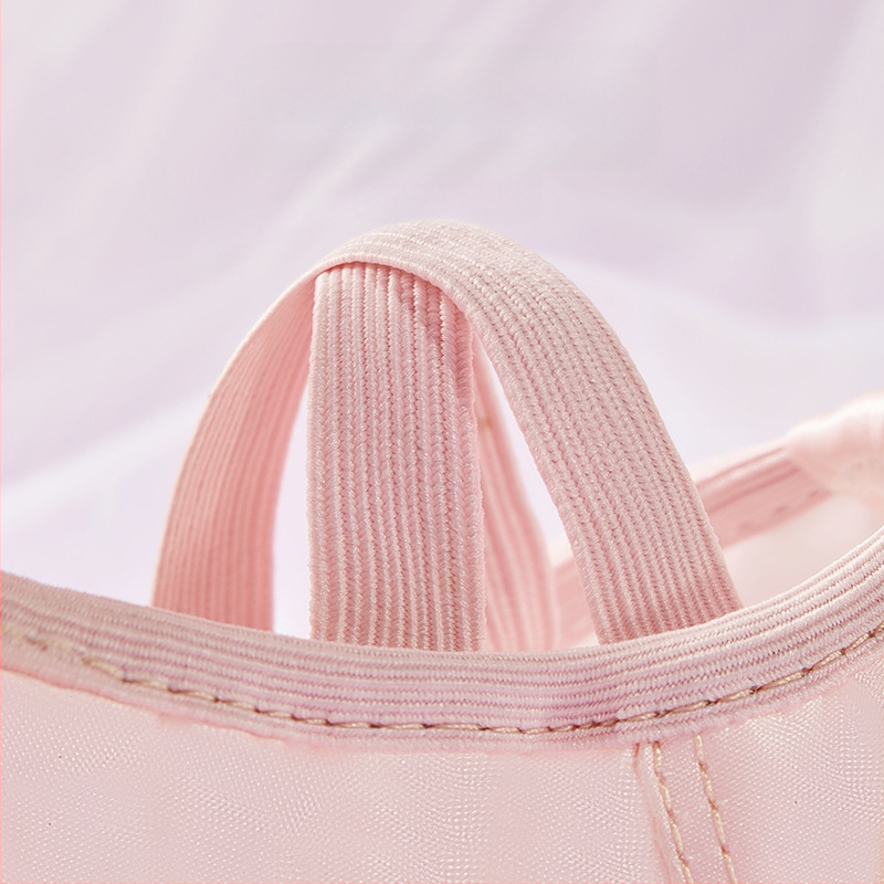 Šokių bateliai vaikiški moteriški baleto trimačiai tinkliniai bateliai su vainiko formos katino nagais, pavasario ir vasaros nauji atlasiniai sportiniai bateliai sandėlyje