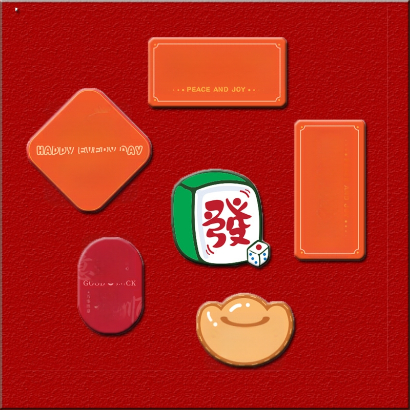 Αυτοκόλλητα ψυγείου με μαγνητική αναρρόφηση για εγκαίνια σπιτιού, είδη διακόσμησης, νέα διακόσμηση σπιτιού, ζεστά, είδη τελετής μετακόμισης για νέο σπίτι