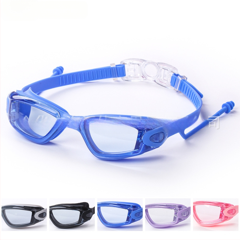 Didelės raiškos tarpvalstybiniai plaukimo akiniai suaugusiesiems, nerasojantys plaukimo akiniai, didmeniniai akiniai vyrams ir moterims, silikoniniai vandeniui atsparūs plaukimo akiniai dėžutėje