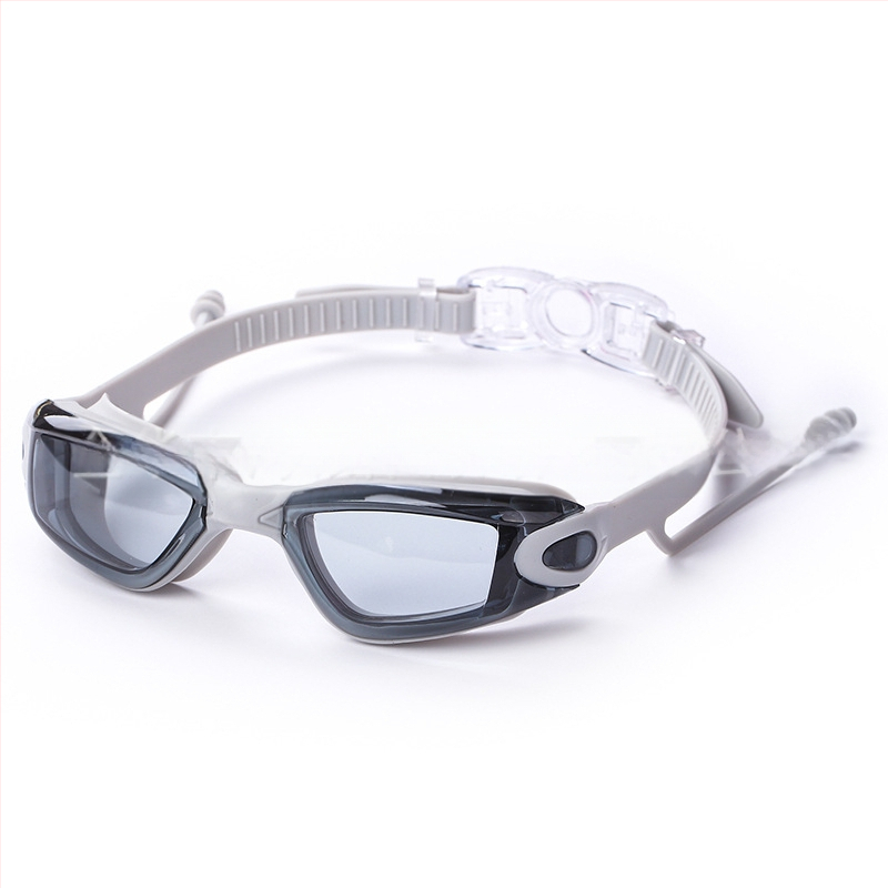 Didelės raiškos tarpvalstybiniai plaukimo akiniai suaugusiesiems, nerasojantys plaukimo akiniai, didmeniniai akiniai vyrams ir moterims, silikoniniai vandeniui atsparūs plaukimo akiniai dėžutėje