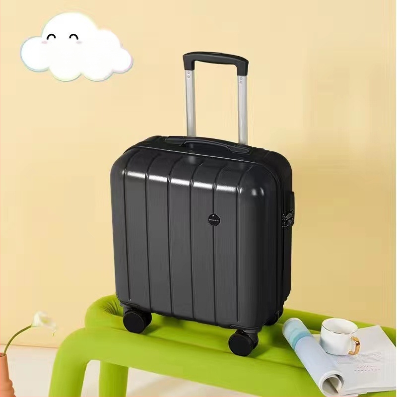 Väike kerge laste pagasikott naistele, väärtuslik mini-pardalemineku parooliga, lühikeste vahemaade reisimiseks, 18-tolline käruümbris, 20-tolline