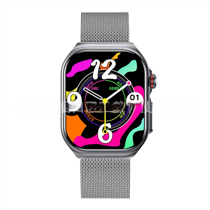 Et585 Смарт часовник AMOLED екран Bluetooth разговори пулс сън крачкомер спортен часовник гривна трансграничен