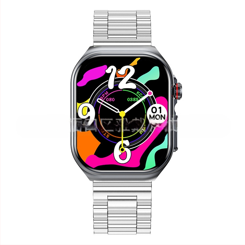 Et585 Смарт часовник AMOLED екран Bluetooth разговори пулс сън крачкомер спортен часовник гривна трансграничен