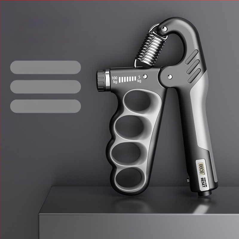 Elektronički uređaj za brojanje, hvatanje za snagu ruku, fitness uređaj za rehabilitaciju, trening, vježbe, hvatanje s pet prstiju na veliko