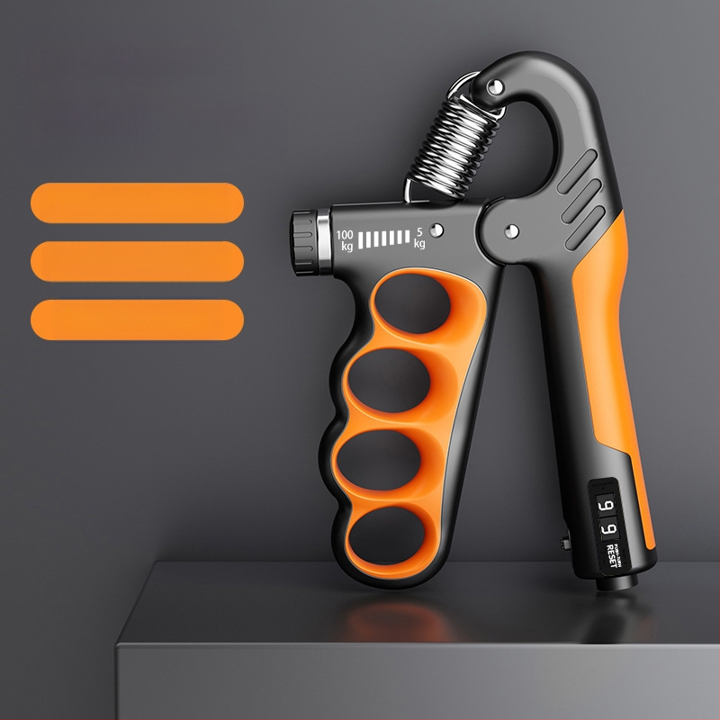 Elektronički uređaj za brojanje, hvatanje za snagu ruku, fitness uređaj za rehabilitaciju, trening, vježbe, hvatanje s pet prstiju na veliko