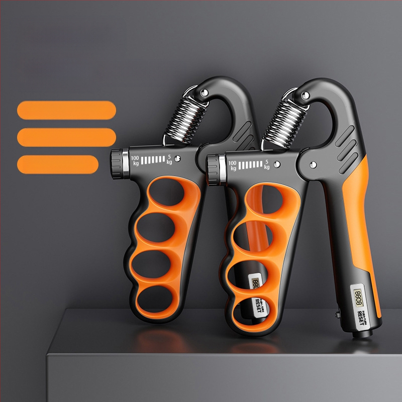 Elektronički uređaj za brojanje, hvatanje za snagu ruku, fitness uređaj za rehabilitaciju, trening, vježbe, hvatanje s pet prstiju na veliko