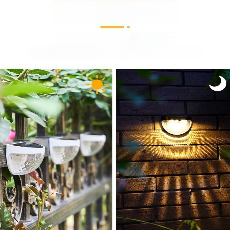 Vandeniui atspari dešimties tūkstančių žmonių tvoros lempų kolekcija indukcinė lempa romantiška kiemo sieninė lempa lauko saulės laiptelių lempa