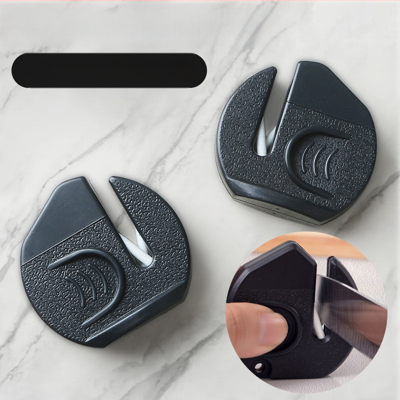 Mini teritusartefakt väike kiire kaasaskantav uus õues kasutatav terituskivi keraamiline teritusriist võtmehoidjaga