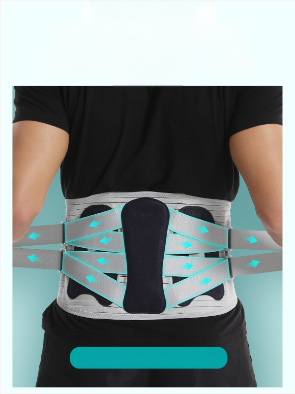 Rodafei kuumpressitud D09 vöötoe nimmelülide venituse ja silmapaistva nimmevalu tugi laiendatud hingav tugi