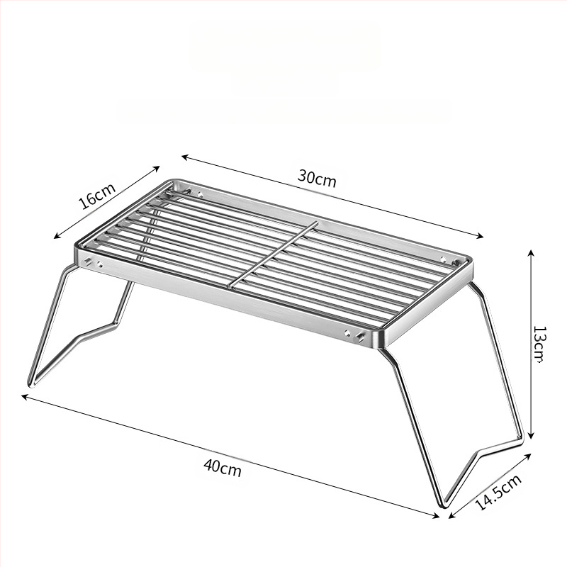 Kokkupandav koomiksipliit, grilliriiul, telkimisahi, tee keetmine, majapidamises kasutatav siseruumides kasutatav söegrill, grillipliit