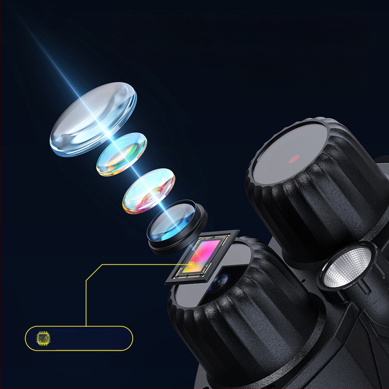 Tarpvalstybinis didelės raiškos skaitmeninis teleskopas, 48 milijonai prasto apšvietimo spalvotų, visiškai juodų, 800 metrų lauko didelės raiškos infraraudonųjų spindulių naktinio matymo prietaisas