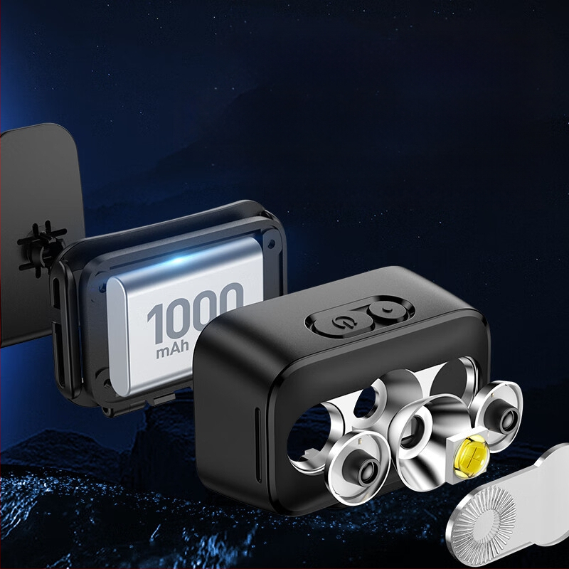 Philips Philips Sfl3153Rh fejlámpa kültéri munkához, nagy hatótávolságú, fényes zseblámpa, fejre szerelhető zseblámpa