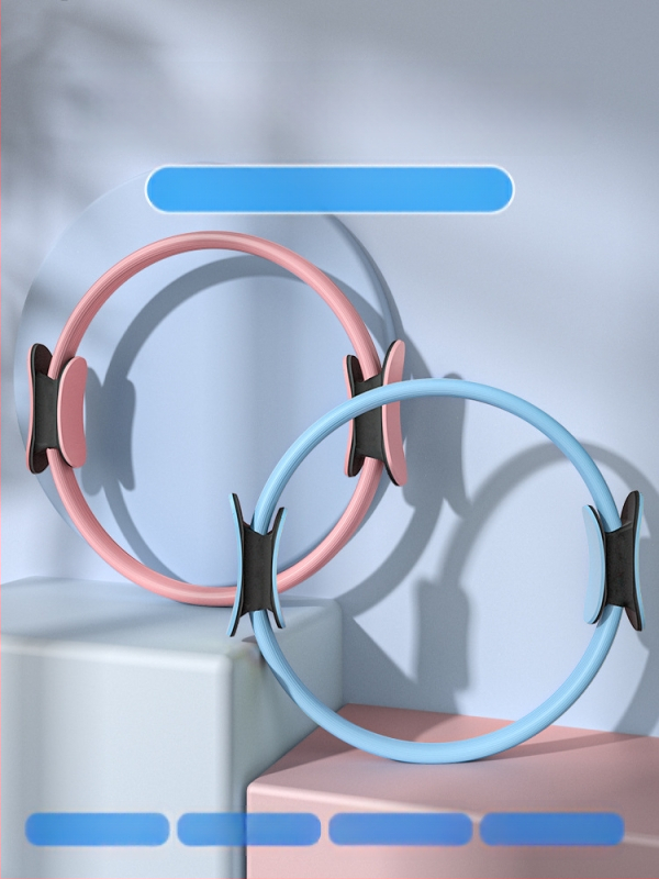 Pilatese rõngasjooga rõnga vormimise artefakt algajatele vaagnapõhjalihaste treeneri vastupanurõngas jalgade venitus jalgade ilu