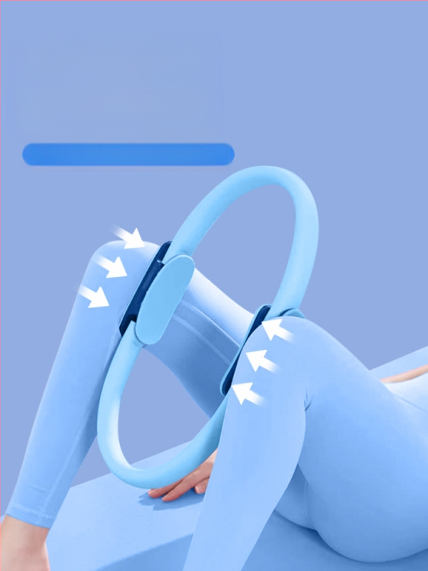 Pilatese rõngasjooga rõnga vormimise artefakt algajatele vaagnapõhjalihaste treeneri vastupanurõngas jalgade venitus jalgade ilu