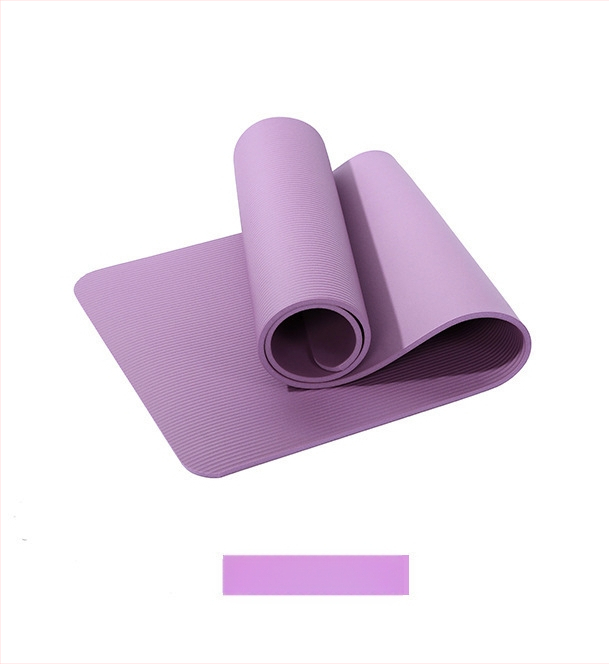 NBR joogamatt, paksendatud, libisemiskindel, lööke neelav, vaikne, laiendatud ja vooderdatud, täiskasvanutele mõeldud meeste ja naiste fitness-võimlemisjoogamatt