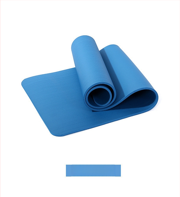 NBR joogamatt, paksendatud, libisemiskindel, lööke neelav, vaikne, laiendatud ja vooderdatud, täiskasvanutele mõeldud meeste ja naiste fitness-võimlemisjoogamatt