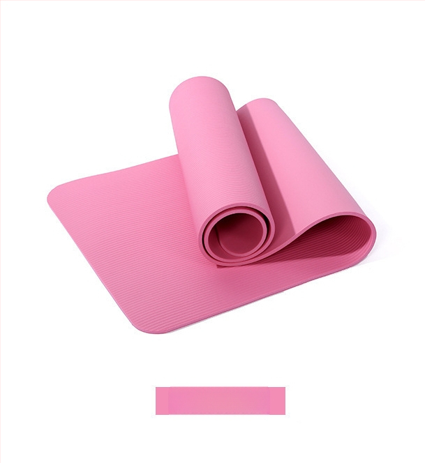 NBR joogamatt, paksendatud, libisemiskindel, lööke neelav, vaikne, laiendatud ja vooderdatud, täiskasvanutele mõeldud meeste ja naiste fitness-võimlemisjoogamatt