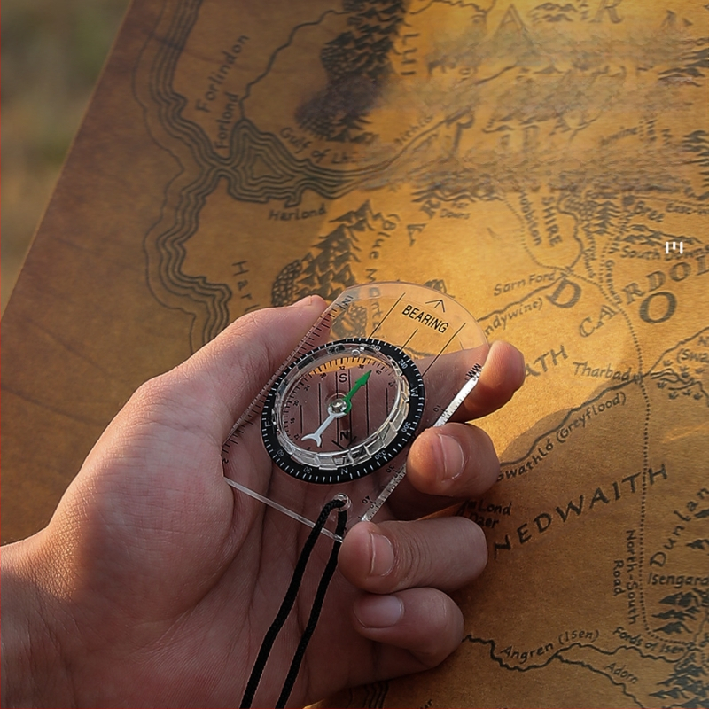 Kompass kaasaskantav kaal õues telkimiseks ronimiseks ellujäämissuund autotarvikud ülitäpne põhjakompass