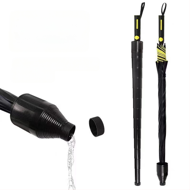 Vandeniui atsparus dėklas, ilga rankena, skėtis su didelėmis akimis, lietus, dvigubos paskirties, apsaugantis nuo audros, pluoštas, tiesus strypas, tvirtas ir patvarus golfo skėtis nuo saulės.