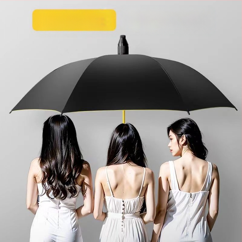 Vandeniui atsparus dėklas, ilga rankena, skėtis su didelėmis akimis, lietus, dvigubos paskirties, apsaugantis nuo audros, pluoštas, tiesus strypas, tvirtas ir patvarus golfo skėtis nuo saulės.