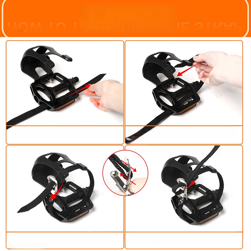 Kalnų dviračių pedalai iš aliuminio lydinio su šuns žiotimis, greitaeigiai nailono pedalai, plokšti pedalai, dviračių priedai