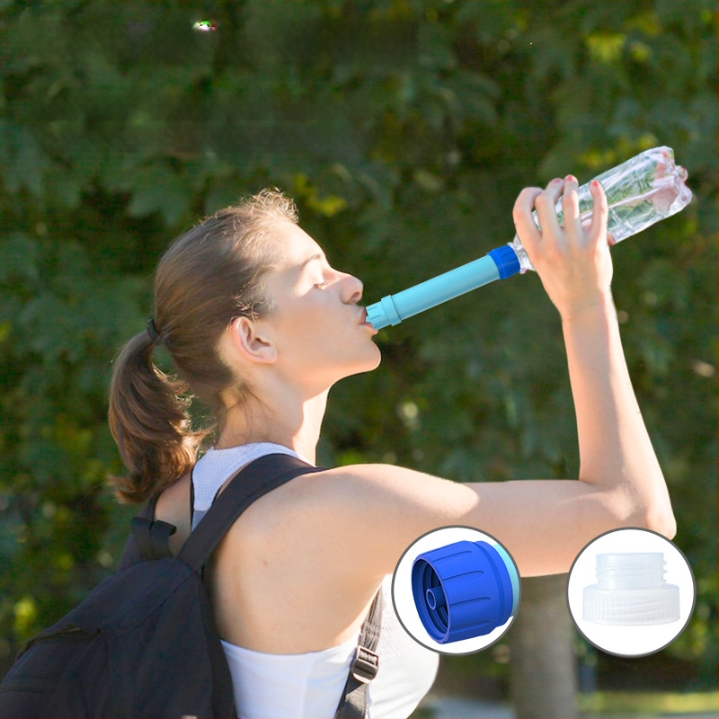 Välistingimustes kasutatav avariiveefilter kaasaskantav elu otsene joogivee puhastamine õlekõrs telkimine ellujäämisvälja joogiveefilter
