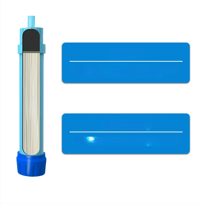 Välistingimustes kasutatav avariiveefilter kaasaskantav elu otsene joogivee puhastamine õlekõrs telkimine ellujäämisvälja joogiveefilter