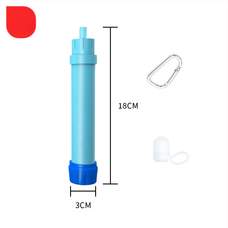 Välistingimustes kasutatav avariiveefilter kaasaskantav elu otsene joogivee puhastamine õlekõrs telkimine ellujäämisvälja joogiveefilter