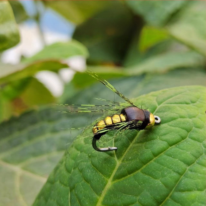 Propelerio blizgučiai Kung Fu muselės modifikacijai, muselės kablys, propelerio blizgučiai iš kompozito, 8 žiedų, mikromedžiagos „Luya“