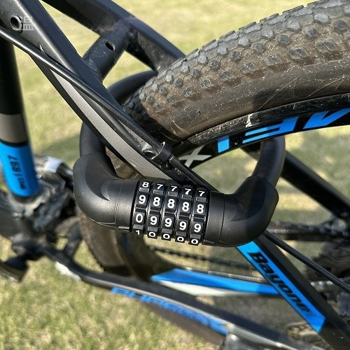 Lacăt pentru bicicletă, Lacăt cu cablu combinat pentru bicicletă, Lacăt pentru vehicul electric, Lacăt antifurt, Lacăt portabil pentru bicicletă de munte