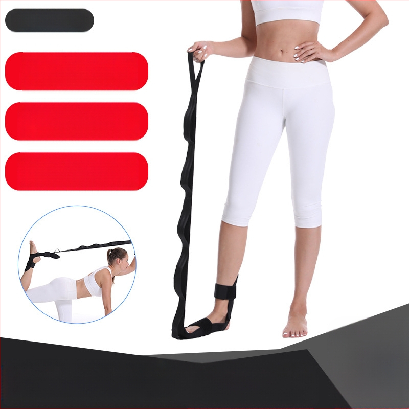 Tehase hulgimüügi rehabilitatsioonitreeningu jala jala venitusvöö jooga venitusvöö segmenteeritud reguleeritav abijala venitusvöö