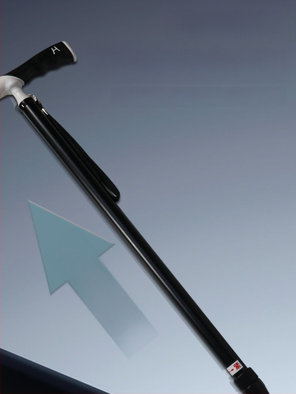 Itin lengvas nešiojamas teleskopinis ramentas, neslystantis medicininis ramentas, reguliuojamas dvigubos paskirties alpinizmo lazda pagyvenusiems žmonėms