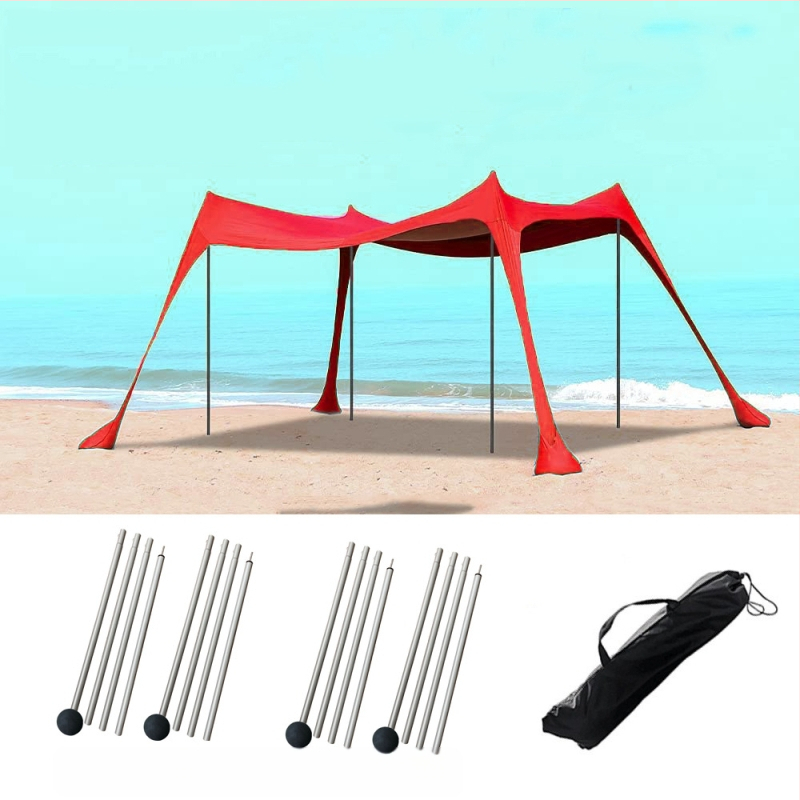 Piiriülene rannatelk Lycra varikatus päikesevari päikesekreem lahe välistingimustes mereäärne telkimine kalapüügi varikatus telkimistelk