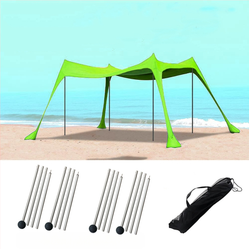 Piiriülene rannatelk Lycra varikatus päikesevari päikesekreem lahe välistingimustes mereäärne telkimine kalapüügi varikatus telkimistelk