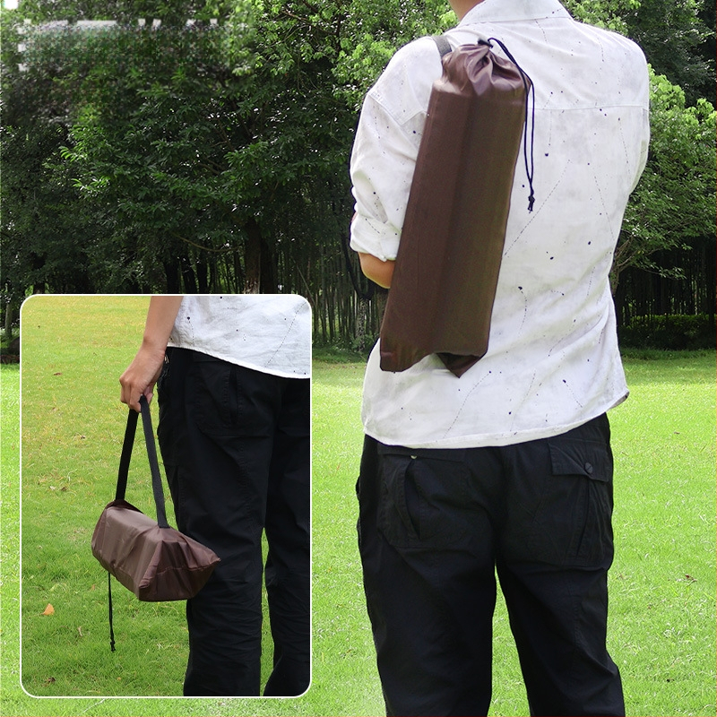 Външен къмпинг възглавница за гръб, обикновен плажен стол, преносим тревен стол, многофункционален сгъваем издръжлив стол за отдих