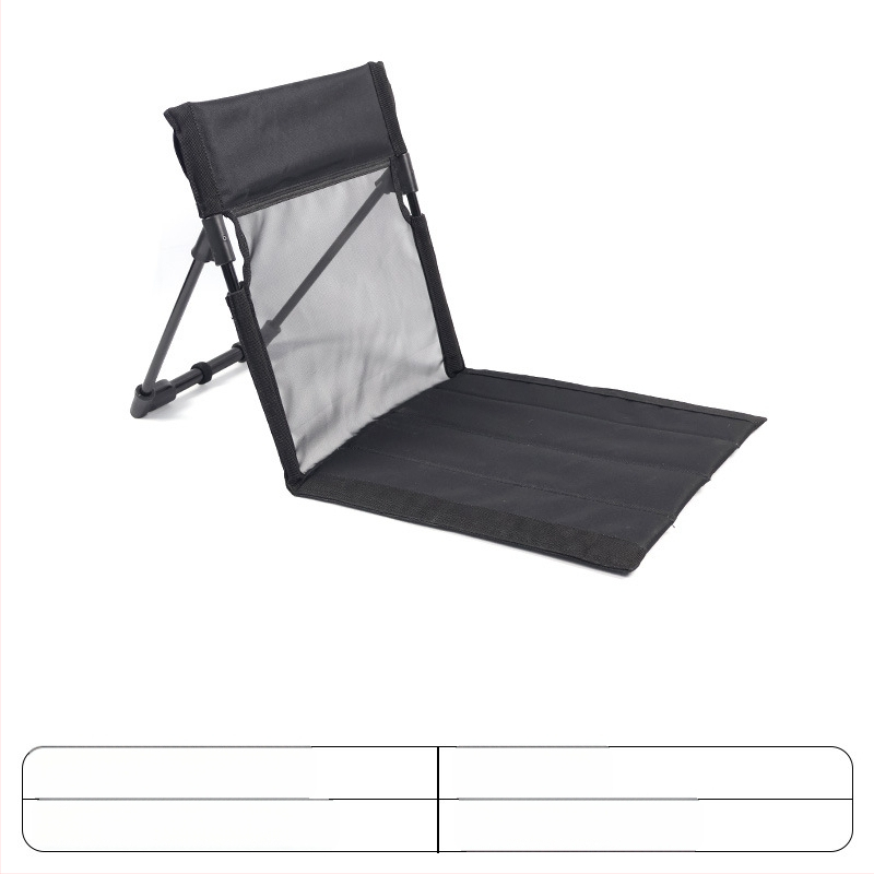 Външен къмпинг възглавница за гръб, обикновен плажен стол, преносим тревен стол, многофункционален сгъваем издръжлив стол за отдих