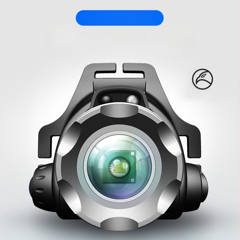 „Boyue T6“ įkrovimo indukcinis žibintas, atsparus vandeniui, LED, stiprios šviesos teleskopinis priartinimo žibintas, lauko žvejybos žibintas, didmeninė prekyba