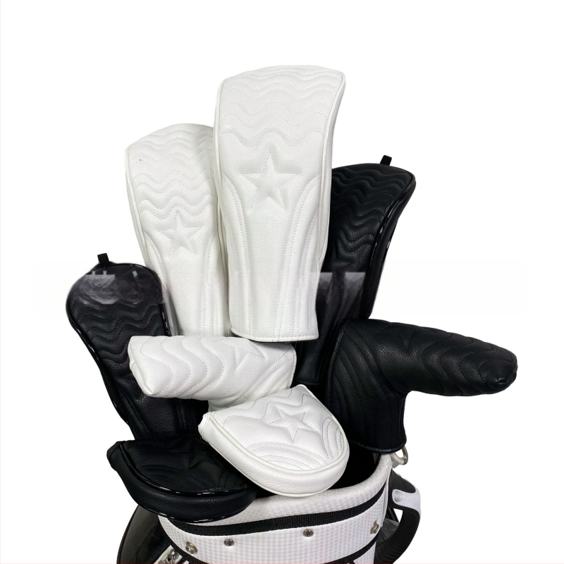 Gyári nagykereskedelmi, határokon átnyúló golfklub-fedél, rúdfej-fedél, kültéri sportgolf-kellékek