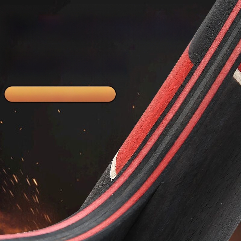 Profesionali stalo teniso raketė, varžyboms skirta tiesi raketė, skirta studentams ir suaugusiems, labai elastinga, nelipni dviguba raketė, rankų darbo