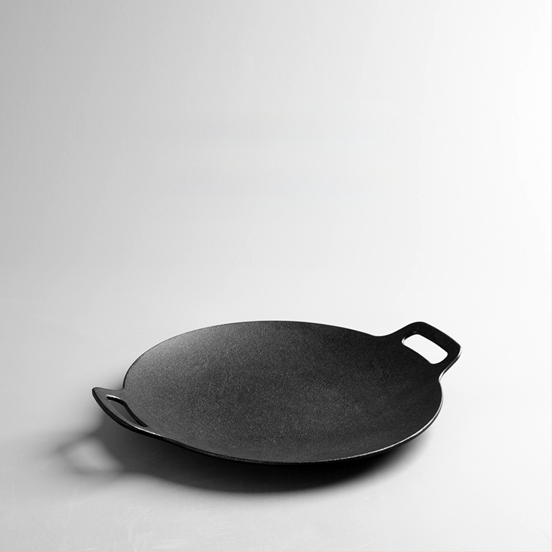 Malmist praepann Grillpann Gaasipliit Induktsioonpliit Grillpann Malmist katmata Korea stiilis õuegrillpann