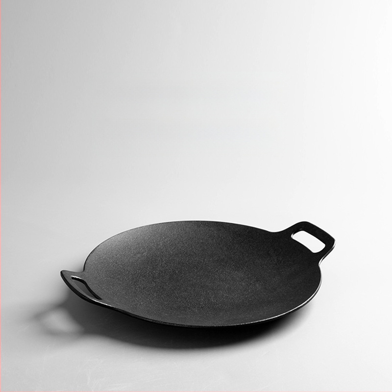 Malmist praepann Grillpann Gaasipliit Induktsioonpliit Grillpann Malmist katmata Korea stiilis õuegrillpann