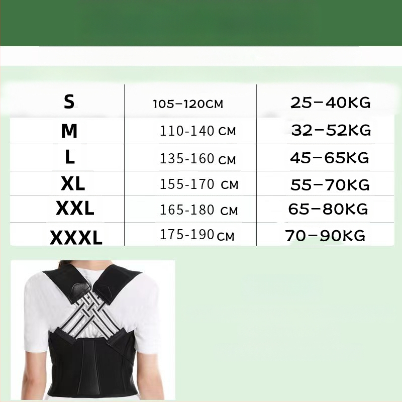 Centură corectivă pentru copii și adulți, spate drept pentru femei, artefact pentru spate drept, corecție invizibilă a posturii cocoșate pentru bărbați