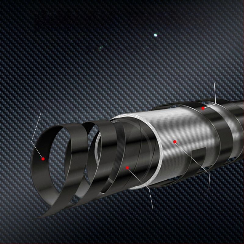 Lin Lake Εισαγόμενο καλάμι ψαρέματος στη θάλασσα, καλάμι ρίψης με τηλεχειριστήριο, κοστούμι από εξαιρετικά ελαφρύ άνθρακα, ειδικό καλάμι ρίψης για ασημένιο κυπρίνο και κυπρίνο Bighead.