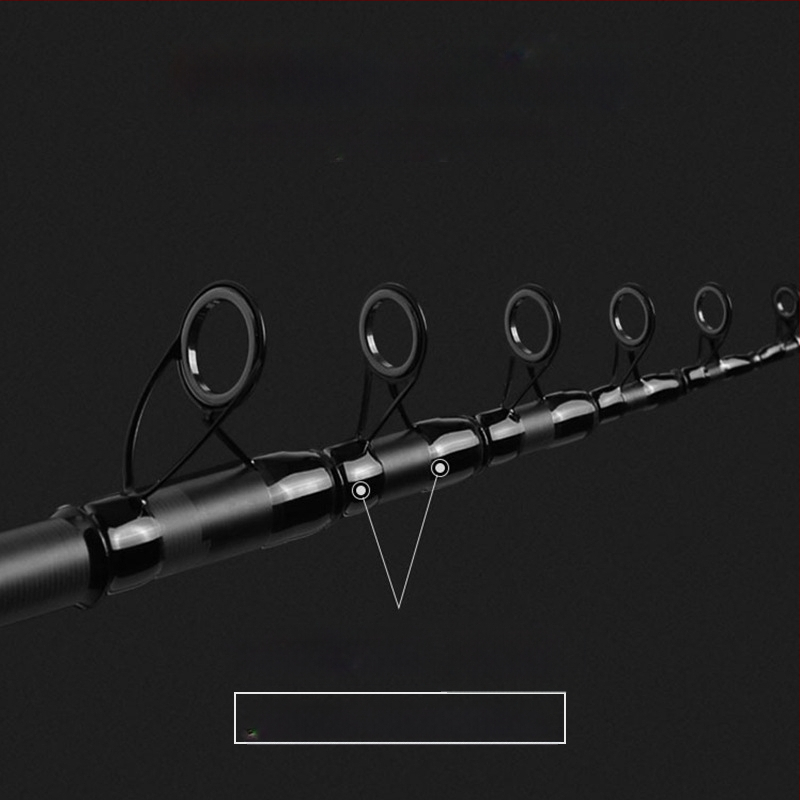 Lin Lake Εισαγόμενο καλάμι ψαρέματος στη θάλασσα, καλάμι ρίψης με τηλεχειριστήριο, κοστούμι από εξαιρετικά ελαφρύ άνθρακα, ειδικό καλάμι ρίψης για ασημένιο κυπρίνο και κυπρίνο Bighead.