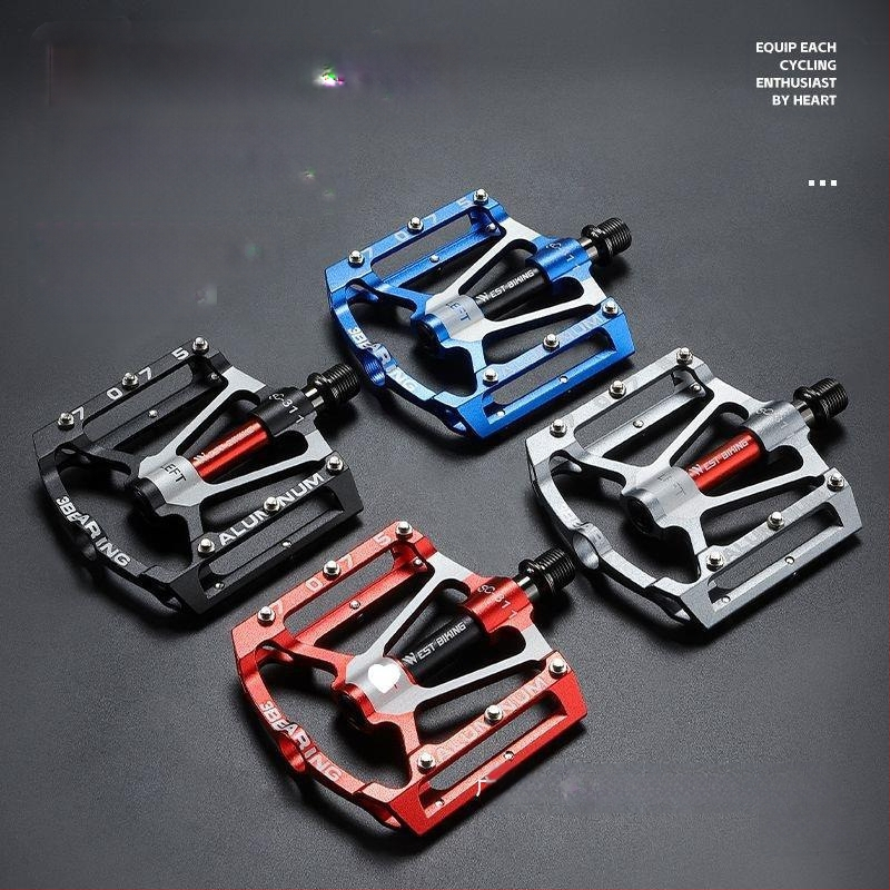Gyári közvetlen értékesítés 3 alumínium ötvözet karosszéria csúszólemezes pedálok hegyi kerékpár pedálok kerékpár pedálok Peilin Sheng