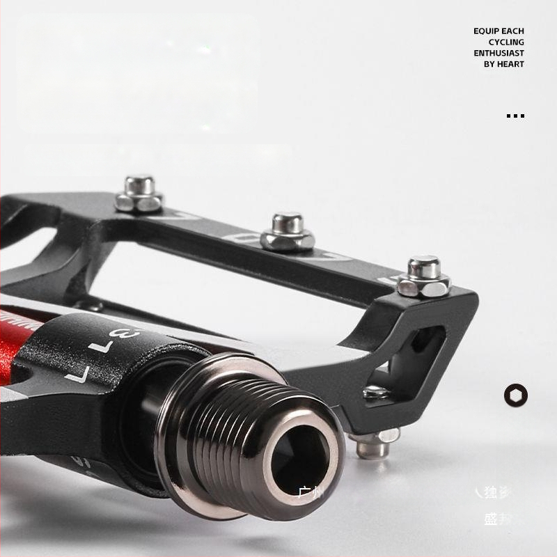 Gyári közvetlen értékesítés 3 alumínium ötvözet karosszéria csúszólemezes pedálok hegyi kerékpár pedálok kerékpár pedálok Peilin Sheng