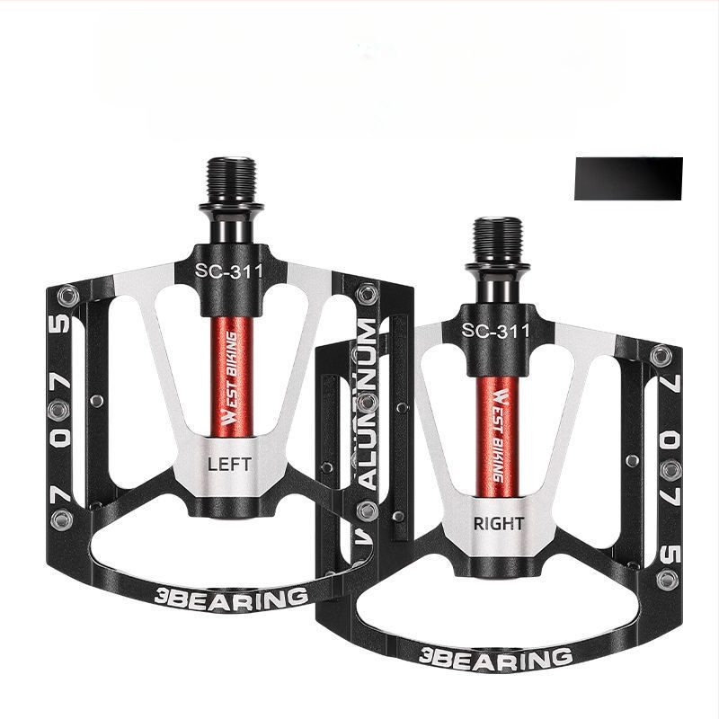 Gyári közvetlen értékesítés 3 alumínium ötvözet karosszéria csúszólemezes pedálok hegyi kerékpár pedálok kerékpár pedálok Peilin Sheng