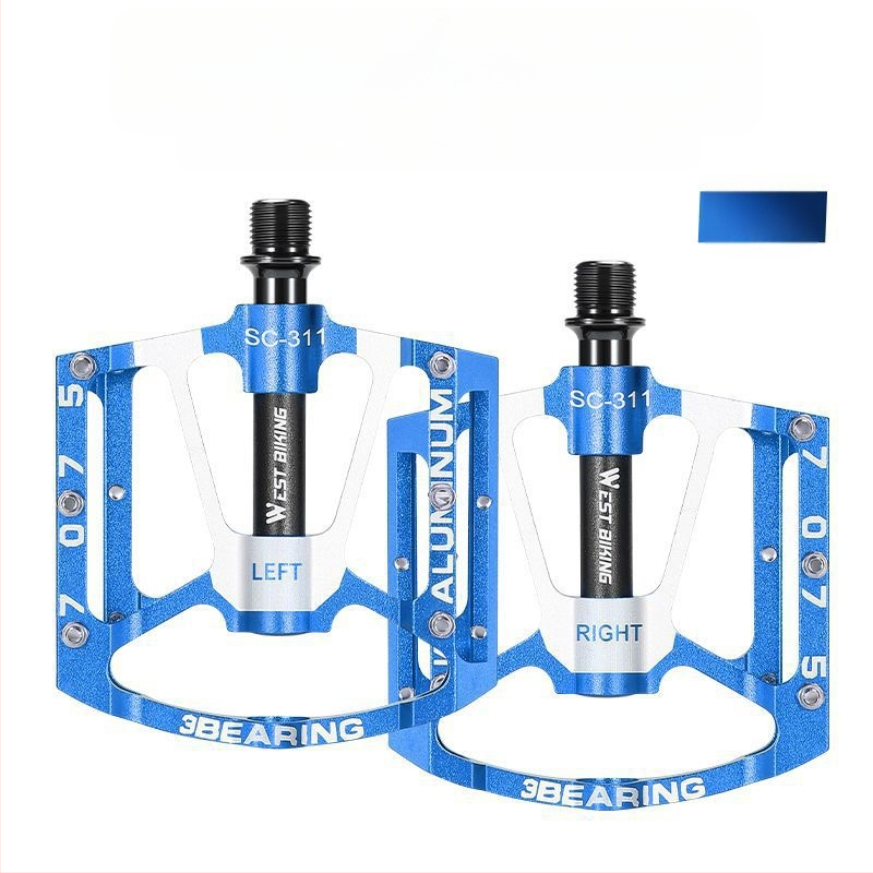 Gyári közvetlen értékesítés 3 alumínium ötvözet karosszéria csúszólemezes pedálok hegyi kerékpár pedálok kerékpár pedálok Peilin Sheng