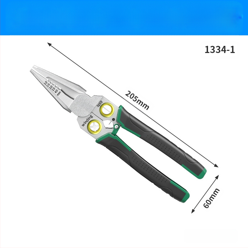 8-u-1 višenamjenska kliješta za mjerenje i skidanje izolacije žice, rezanje žice, izvlačenje žice, škare za žicu i kabele, kliješta za guljenje, kliješta za krimpovanje električnih žica