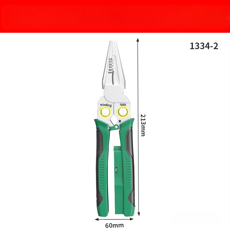 8-u-1 višenamjenska kliješta za mjerenje i skidanje izolacije žice, rezanje žice, izvlačenje žice, škare za žicu i kabele, kliješta za guljenje, kliješta za krimpovanje električnih žica